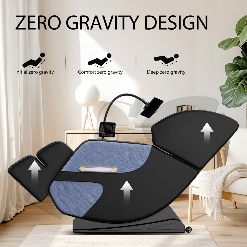 Airvana Imperium Full-Body Zero-Gravity Massage Recliner Chair With Ambient Lighting (SAK34591) – SAKSBY WHOLESALE, view 6