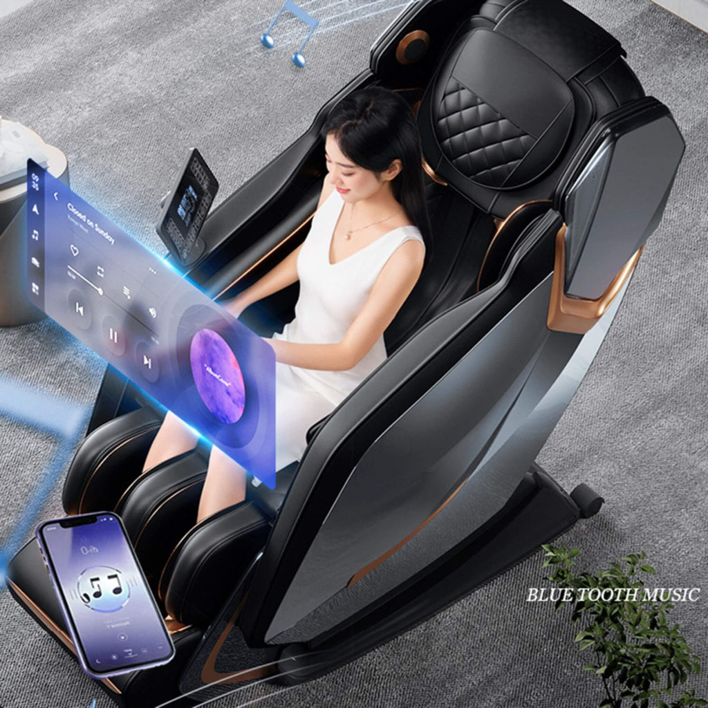 Airvana Nova Full-Body Zero-Gravity Shiatsu Massage Chair With Heat And Voice Control (SAK49206) – SAKSBY WHOLESALE, view 5