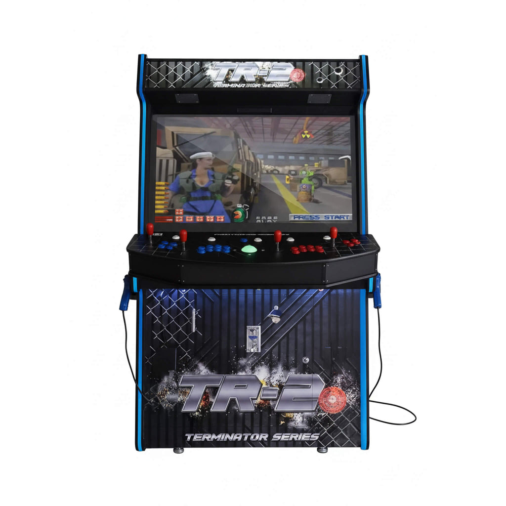 Full-Size Commercial Arcade Machine With Lightguns And Stools (SAK35690) – SAKSBY WHOLESALE