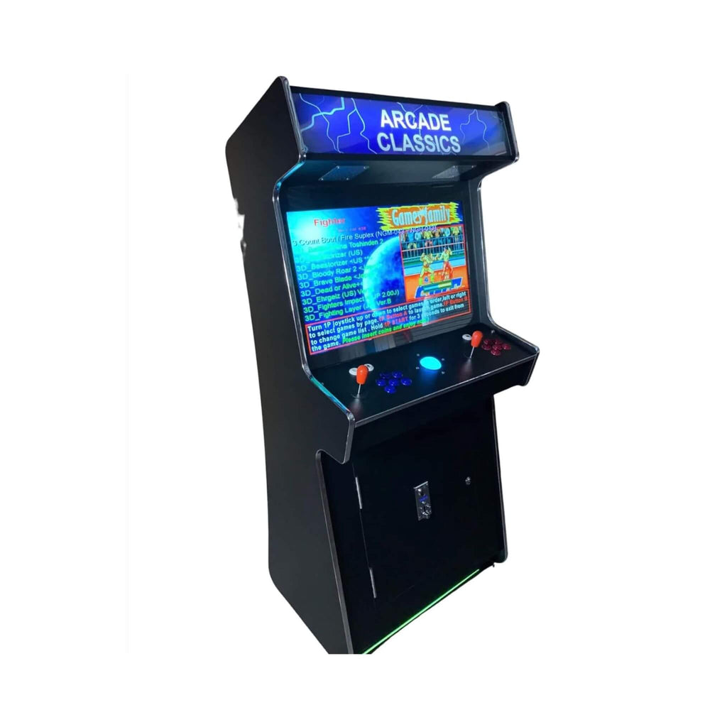 Full-Size Commercial-Grade 2-Player Upright Standup Arcade Machine With 4500 Classic Games And 2 Shooting Guns (SAK23984) – S