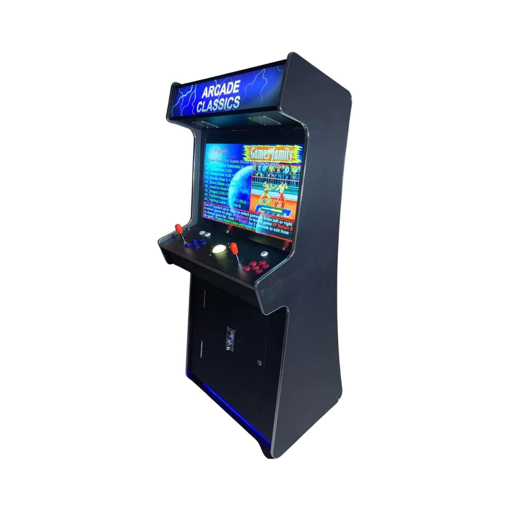 Full-Size Commercial-Grade 2-Player Upright Standup Arcade Machine With 4500 Classic Games And 2 Shooting Guns (SAK23984) – S