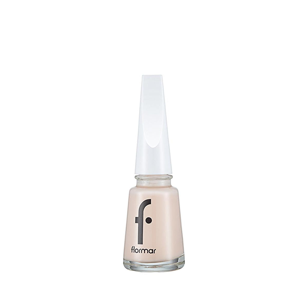 Flormar Beige Latte Nail Polish - High Pigment, Long Lasting, Chip Resistant - Salon Quality Manicure at Home