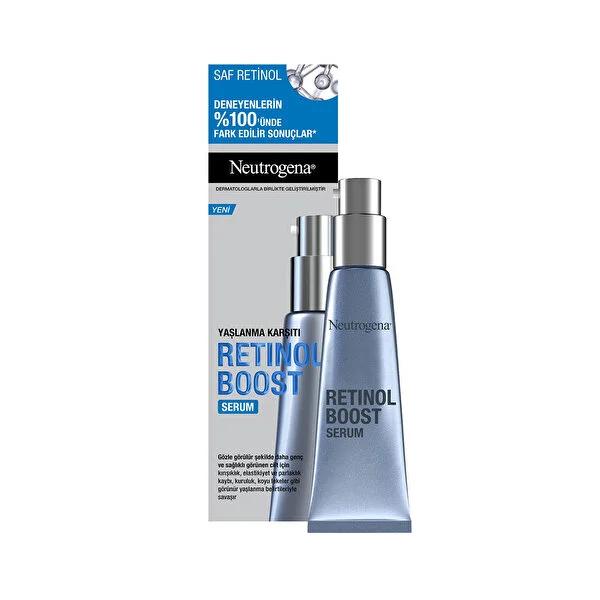 Neutrogena Anti-Aging Serum - Neutrogena Retinal Boost Retinol Serum for Wrinkles, Fine Lines, Dark Spots - Aging Skin Care