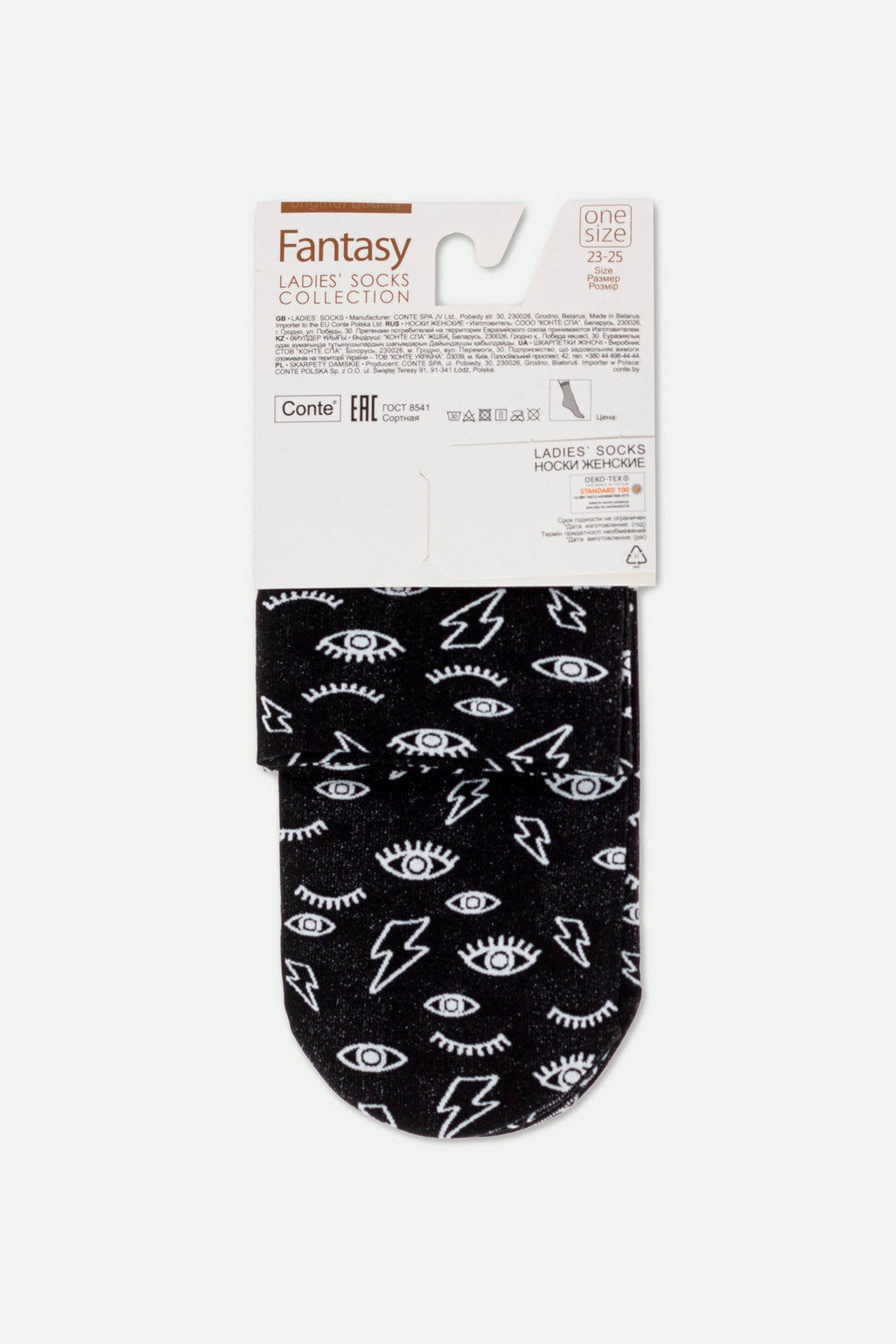 TheRanok.com Socks Conte Fantasy - Eyes&Moon — alternative angle