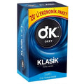 Okey Classic Economic Condoms - 20 Units, Safe & Reliable Contraception