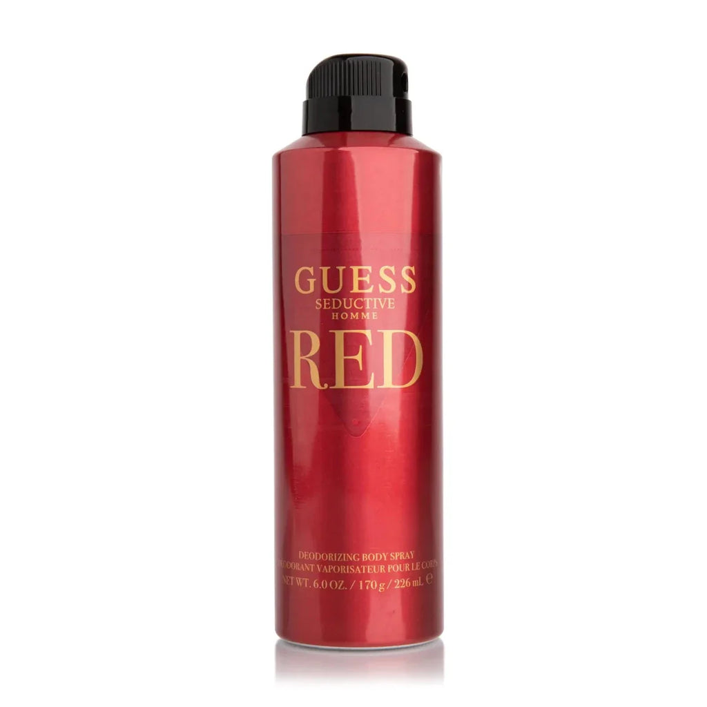 MANDOTOS GUESS Red Charm Body Spray Men's Body Spray — red pepper top-note ingredient