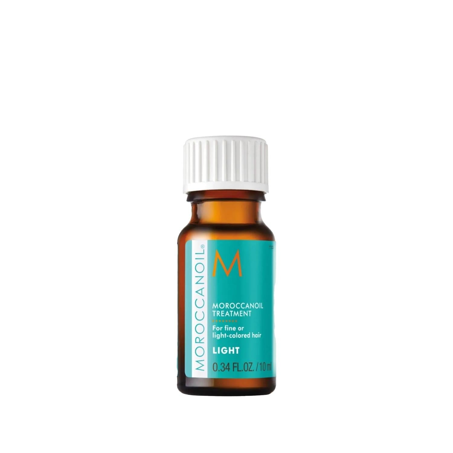 Moroccanoil Light Treatment - Lightweight Hair Care Oil for Fine or Blonde Hair, 0.34 fl oz Travel Size
