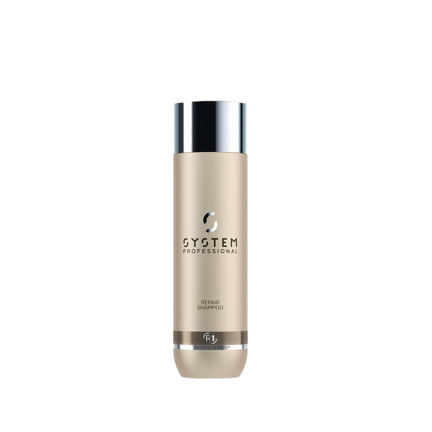 Wella System Professional Repair Shampoo 250ml - Hair Repair & Maintenance for Damaged Hair