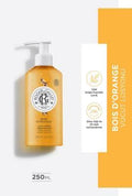 Roger Bois D'Orange Natural Body Lotion with Orange Extract & Shea Butter - Moisturizing, Nourishing, 8.45 fl oz