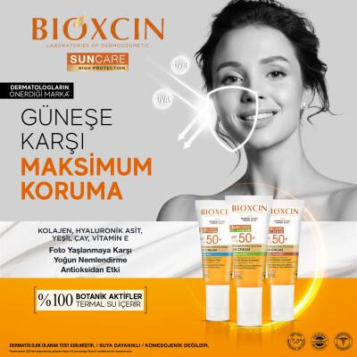 Bioxcin SPF 50+ Sunscreen for Sensitive Skin - Anti-Spot, Hyaluronic Acid, Water-Resistant, 5.07 fl oz