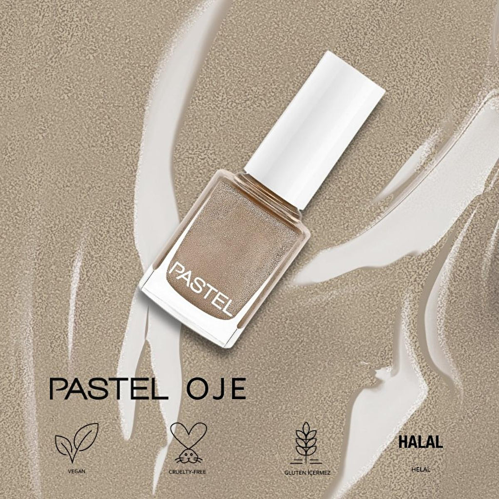 Pastel Vegan Nail Polish - Long-lasting, Cruelty Free, Easy Application - 13ml