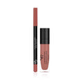 Golden Rose Matte Lipkit Warm Nude - Long Lasting, Kissproof Lip Color with Lipliner