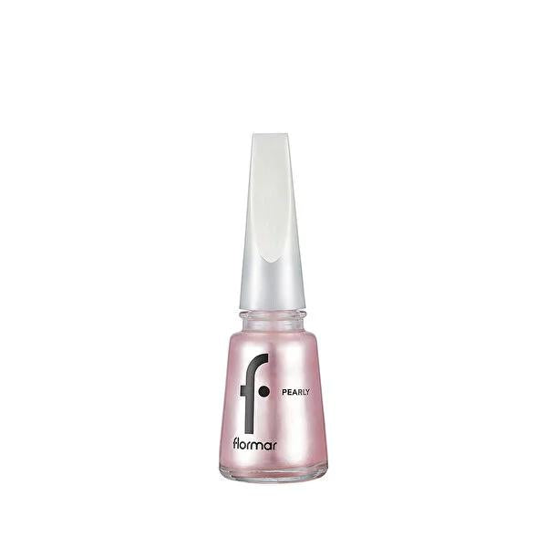 Flormar Pearly Nail Polish: Iridescent, Quick Dry Nail Color with Shimmering Pearl Effect - 52 Stunning Colors