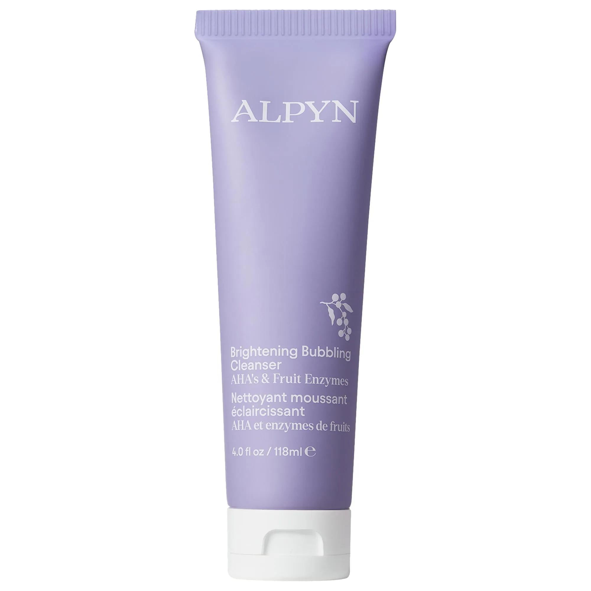 Brightening Bubbling Cleanser: AHA Gentle Exfoliating Face Wash for Radiant Skin | Vegan & Cruelty-Free
