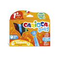 Carioca Washable Marker Pens for Children - Non-Toxic, Ergonomic Design, Super Washable Markers for Kids Aged 1+