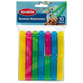 Rubin Colorful Food Bag Clips (10 Pack) - Airtight Kitchen Storage Solution