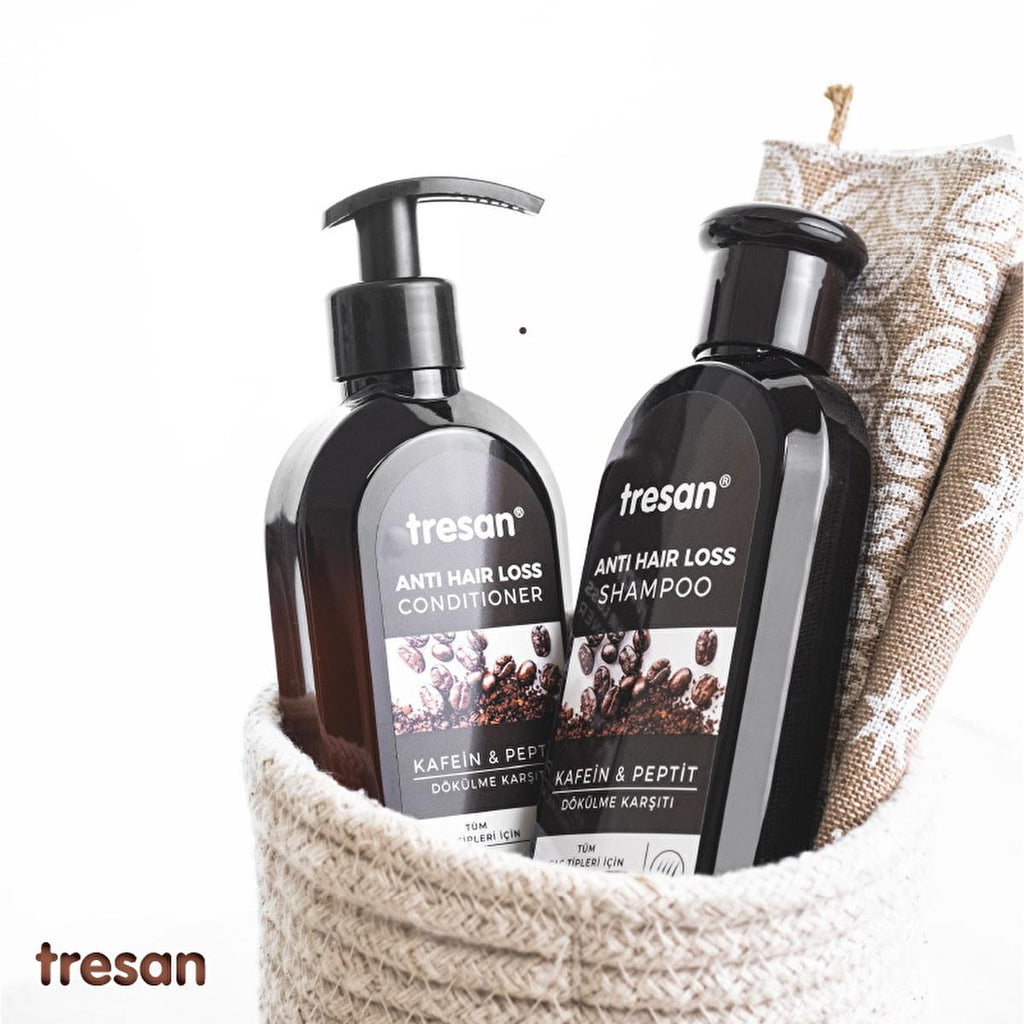 Tresan Anti-Hair Loss Hair Care Cream with Caffeine & Peptide - Nourishing, Strengthening, and Promoting Hair Growth