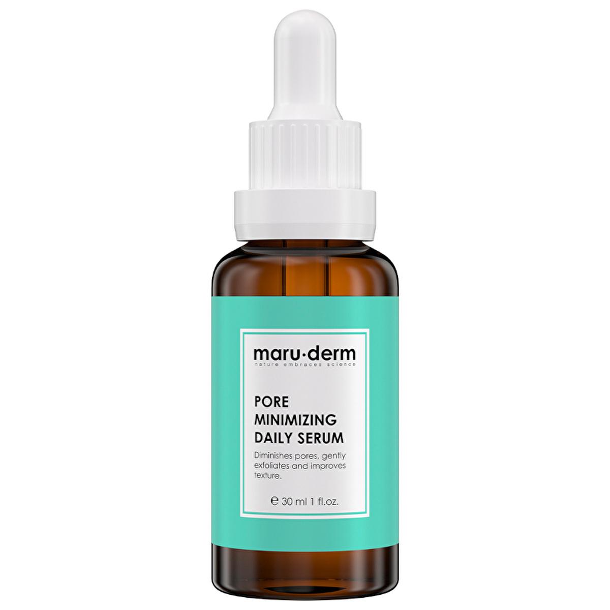 Maruderm Pore Minimizing BHA & Peptide Facial Serum: Refine Pores, Tighten Skin, & Boost Radiance - Paraben, Phenoxyethanol & Fragrance-Free