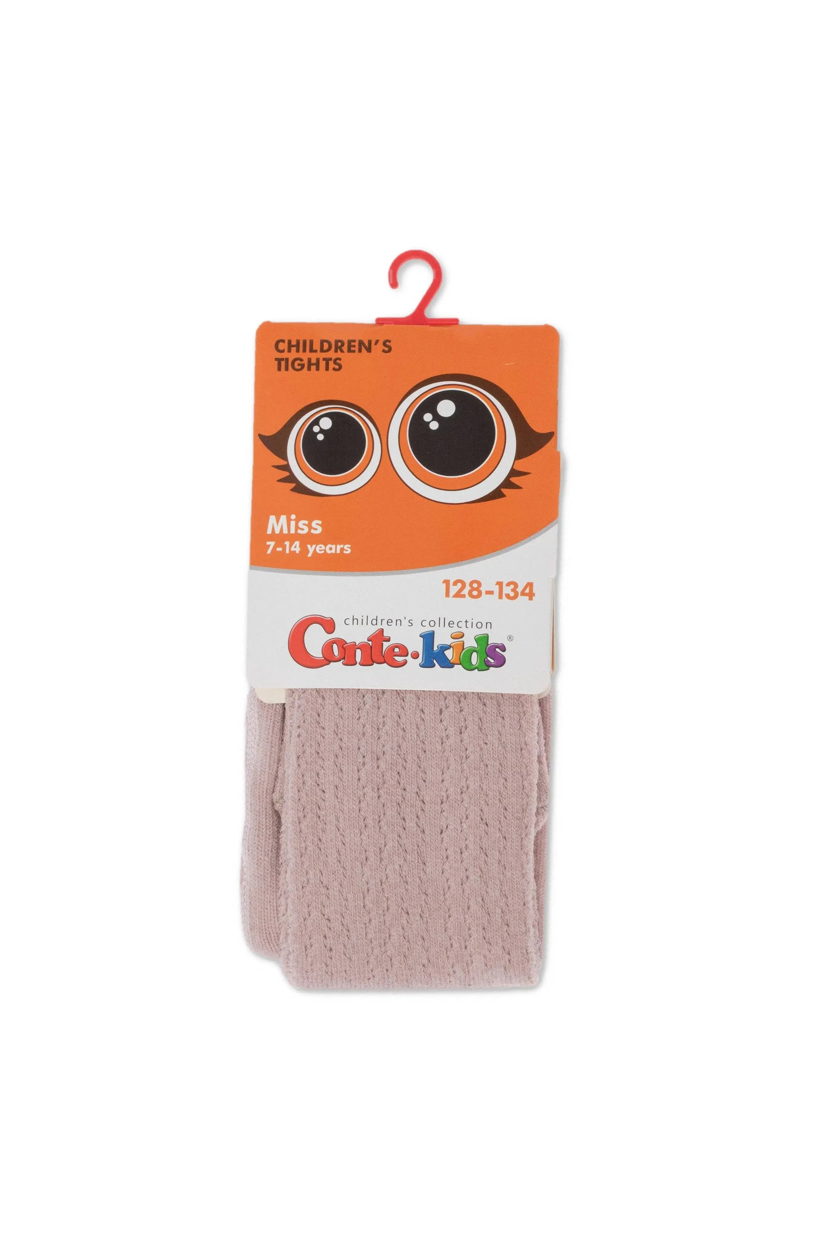 TheRanok.com Conte-Kids Cotton Tights Miss 618 - Mesh Pattern — size reference