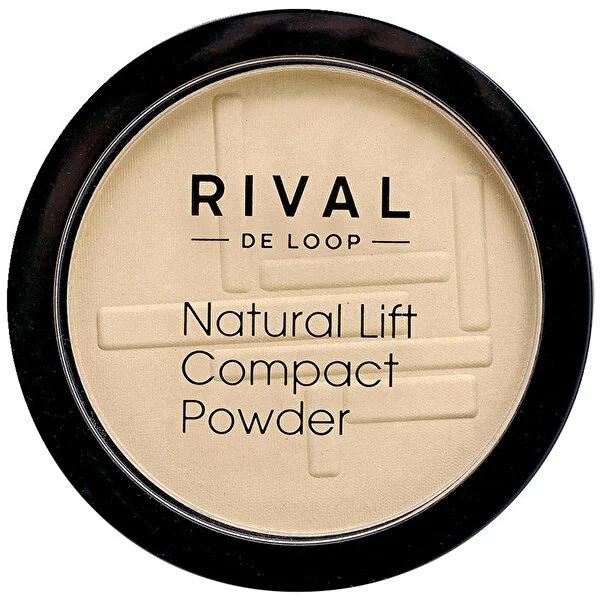 Rival de Loop Compact Powder - Natural Lift, Matte Finish, Velvety Texture - Alabaster Shade