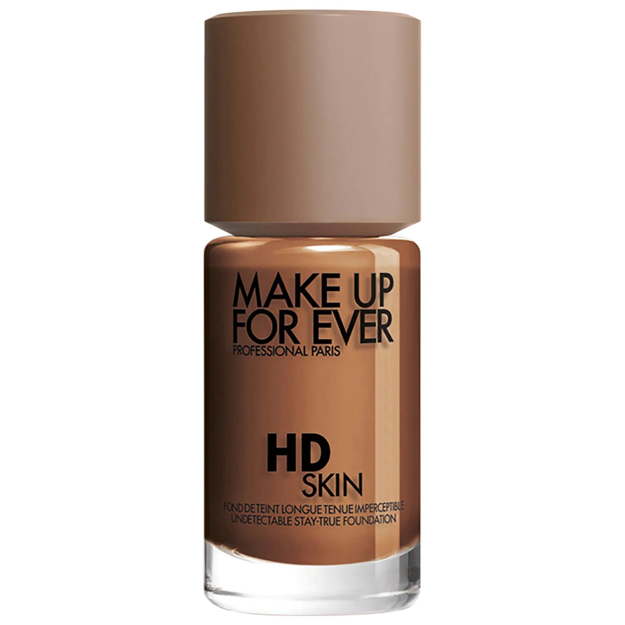 Make Up For Ever HD Skin: Waterproof Natural Matte Foundation | 24H Long Lasting, Medium Coverage, Non-Comedogenic & Recyclable