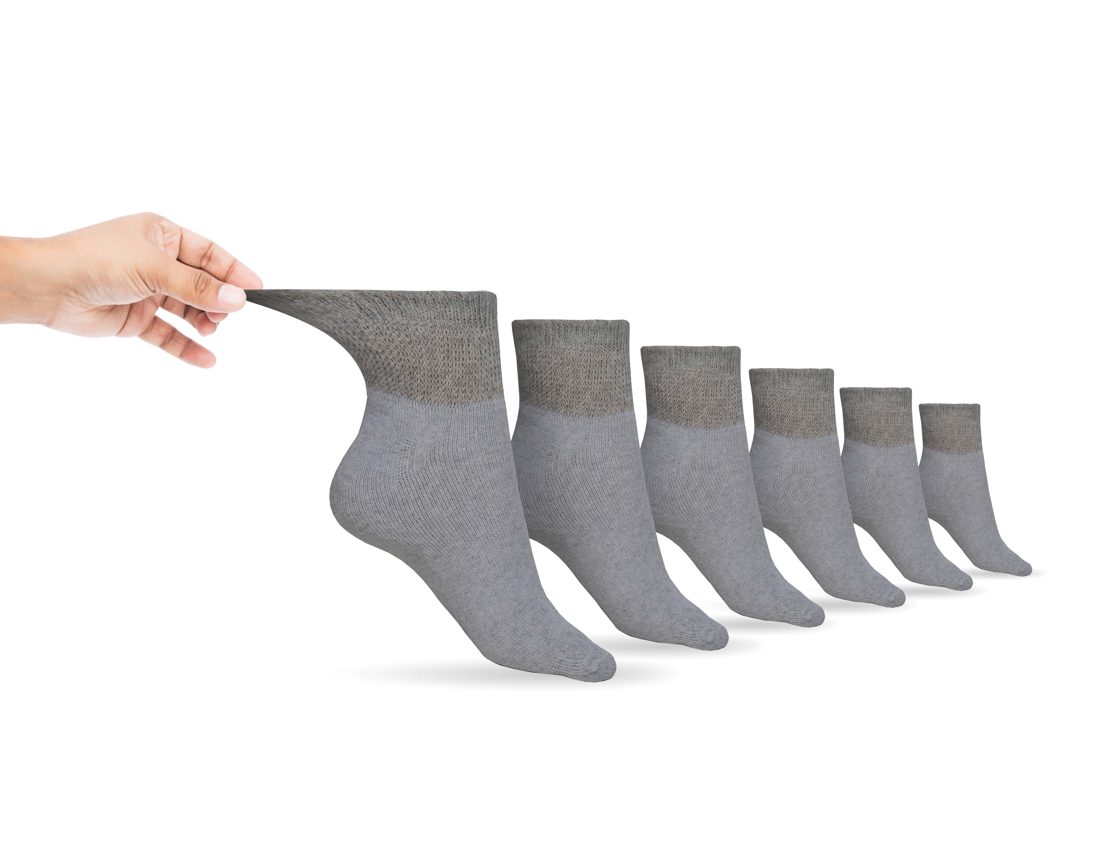 DSC Men's Cotton Diabetic Ankle Socks (6 Pair) — diabetic socks category context