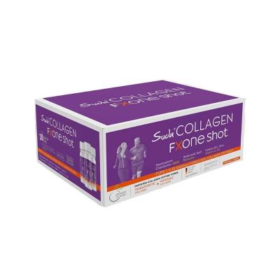 Suda Collagen Fxone Liquid Collagen Supplement Shot - Anti-Aging, Joint Health, 10000mg Hydrolyzed Collagen Peptides per Serving