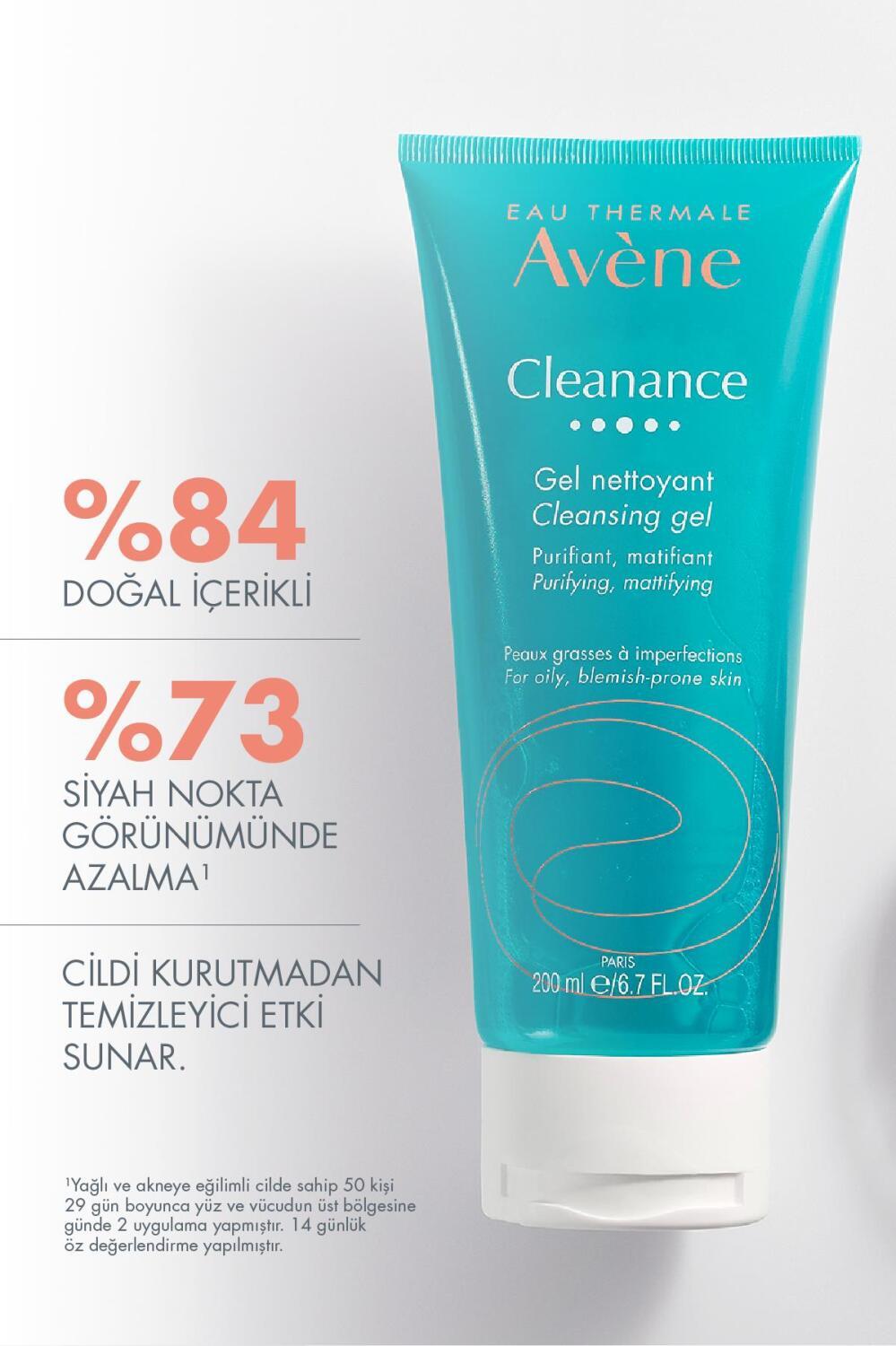 Av�ne Cleanance Cleansing Gel for Oily and Acne-Prone Skin - Soothing, Non-Comedogenic, 6.76 fl oz