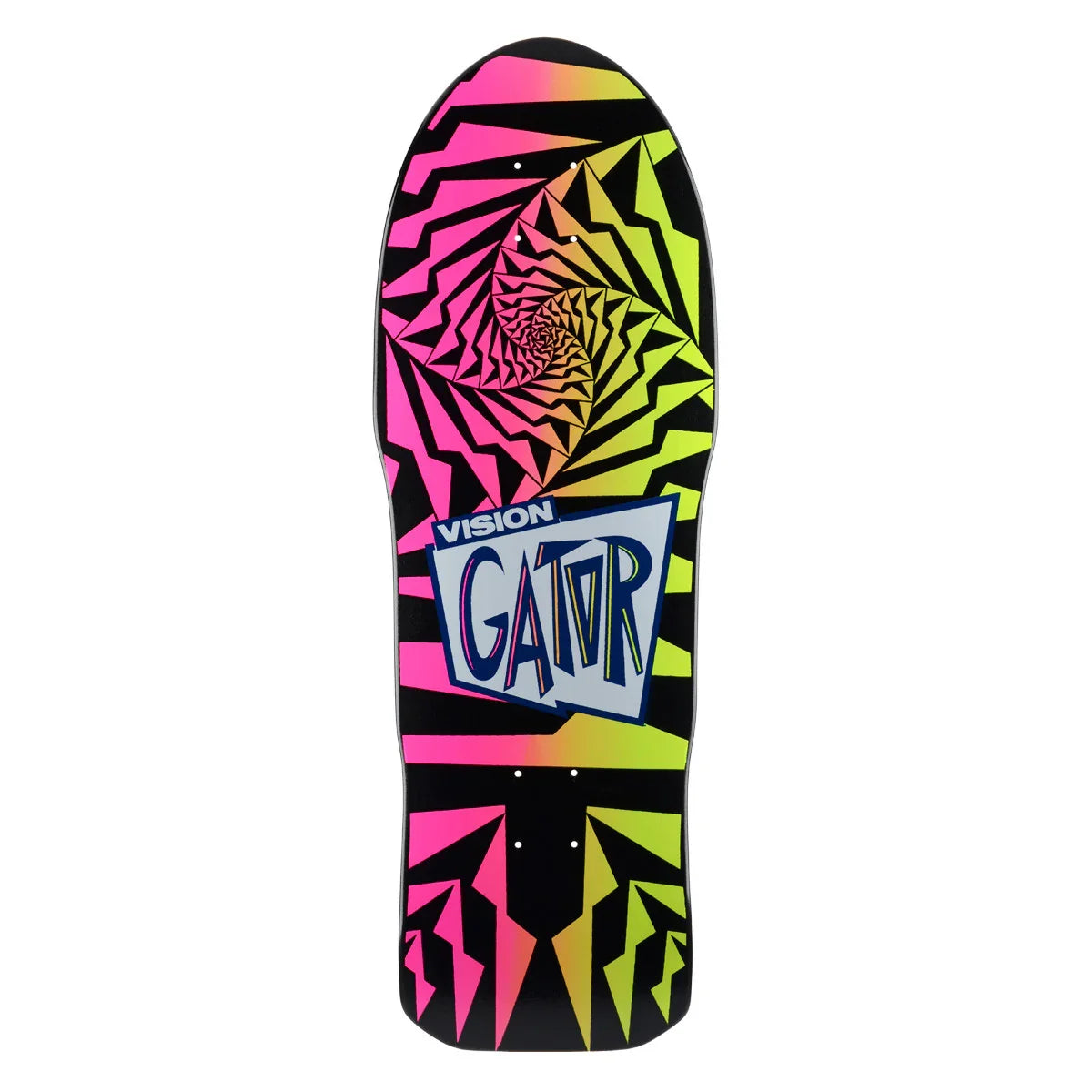 Vision Gator II Skateboard Deck - 10.25″ Black/Pink Fade by Skates USA