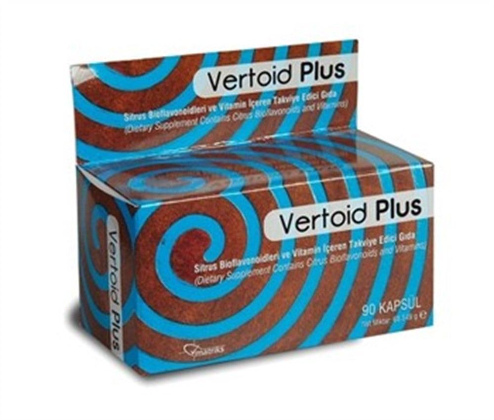 Vertoid Dietary Supplement - Vitamin C, B Vitamins, L-Arginine, Ginkgo Biloba - 90 Capsules for Immune Support and Overall Wellness