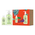 Fresh Starters Vegan Skincare Cleanser Set with Kale & Green Tea - Travel & Full Size