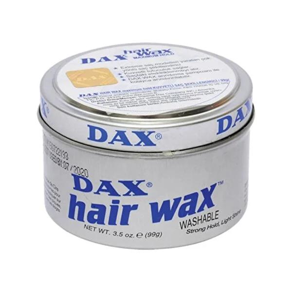Dax Strong Hold Hair Wax for Men - Wave and Groom Texture, 99g
