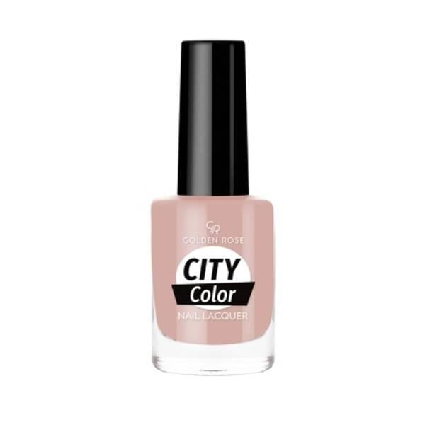 Golden Rose City Color Nail Lacquer - Long-Lasting & Vibrant Colors - 10.2ml