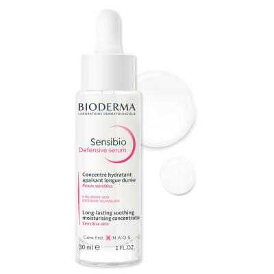 Bioderma Sensibio Defensive Serum for Sensitive Skin - Hypoallergenic & Fragrance-Free Skincare