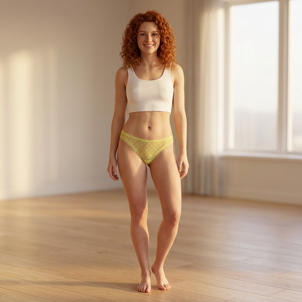 Love Libby Panties Flocked Polka Dot Mesh Cheeky with Lace Details — detail close-up