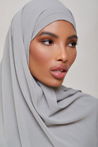 Georgette Crepe Hijab - Poppy Veiled Collection 