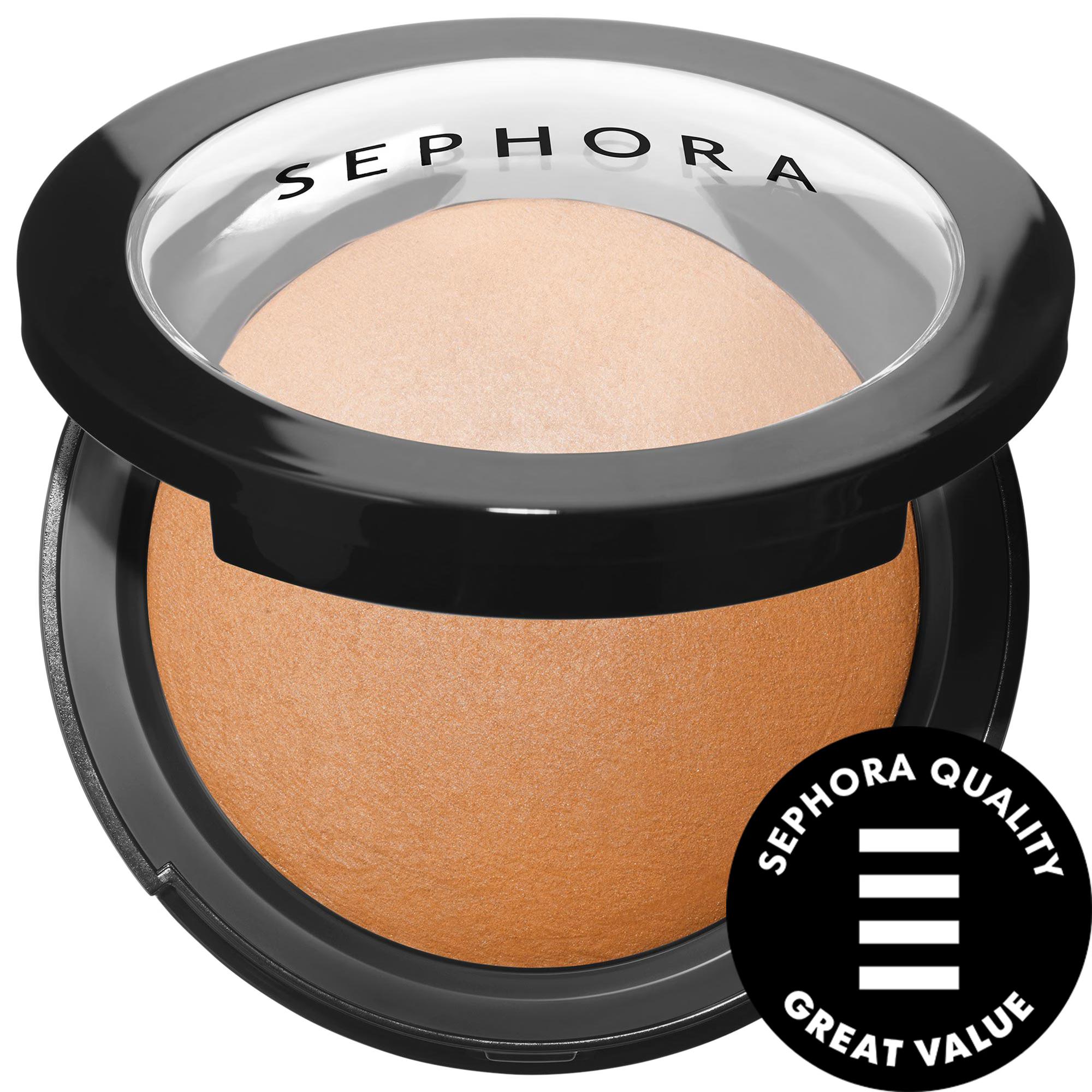 Sephora Collection Microsmooth Face Powder Foundation: Light Buildable Coverage, Cruelty-Free, Paraben-Free, Noncomedogenic - Blurs Imperfections