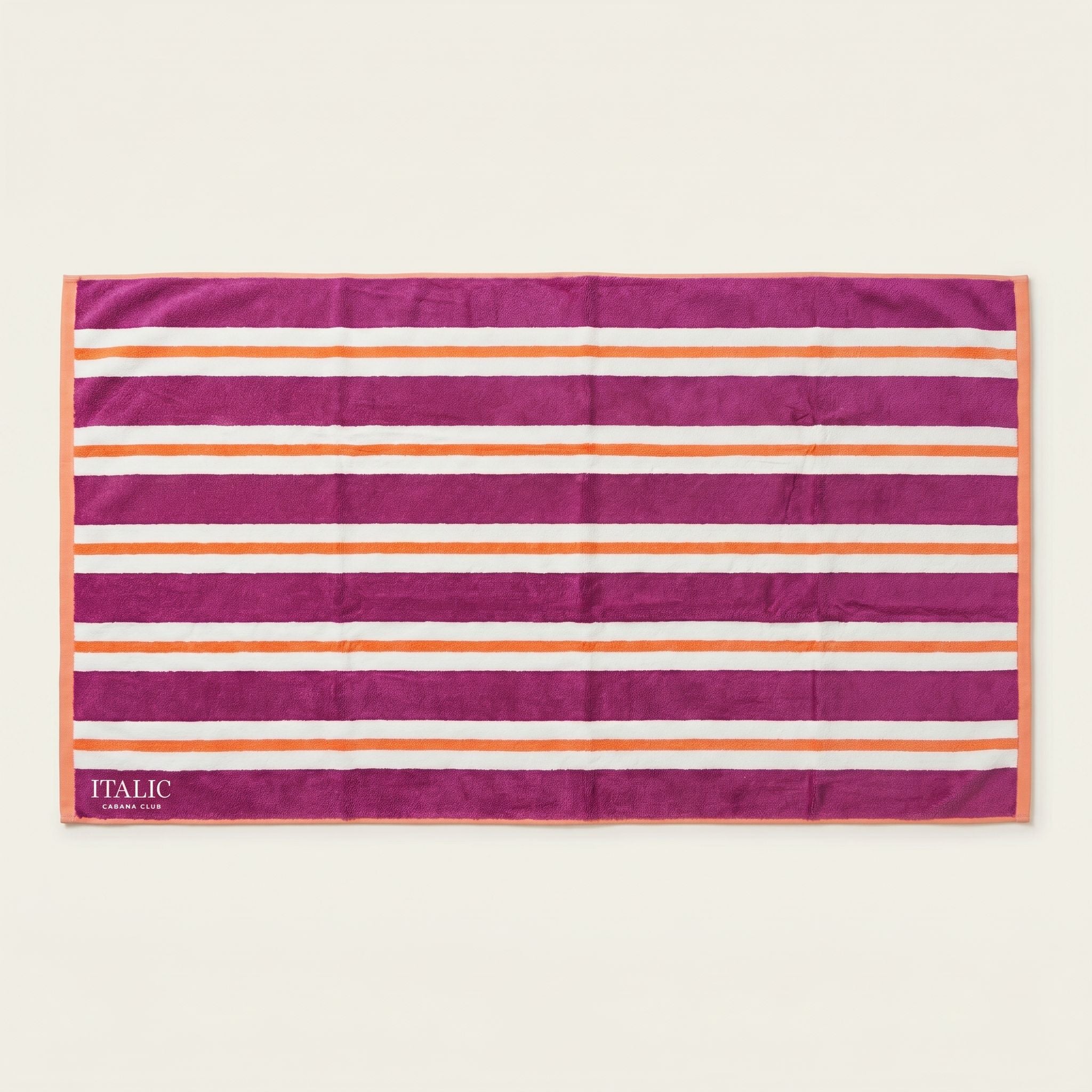 Italic Bondi Cabana Towels — comparison shot