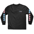 Lakai X FTC Gang Gang Long Sleeve Tee - Black by Skates USA