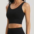 BLACKOUT BARBELL Omni Bra (Black) — main product shot