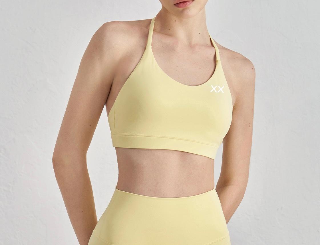 BLACKOUT BARBELL Aria Bra — detail and construction