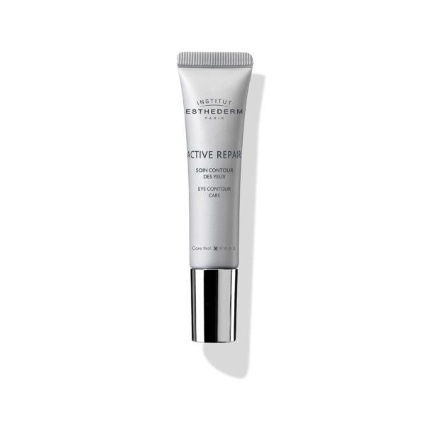 Institut Esthederm Eye Contour Cream - Reduces Dark Circles & Puffiness, Firms & Illuminates Under-Eye Area, Suitable for All Skin Types