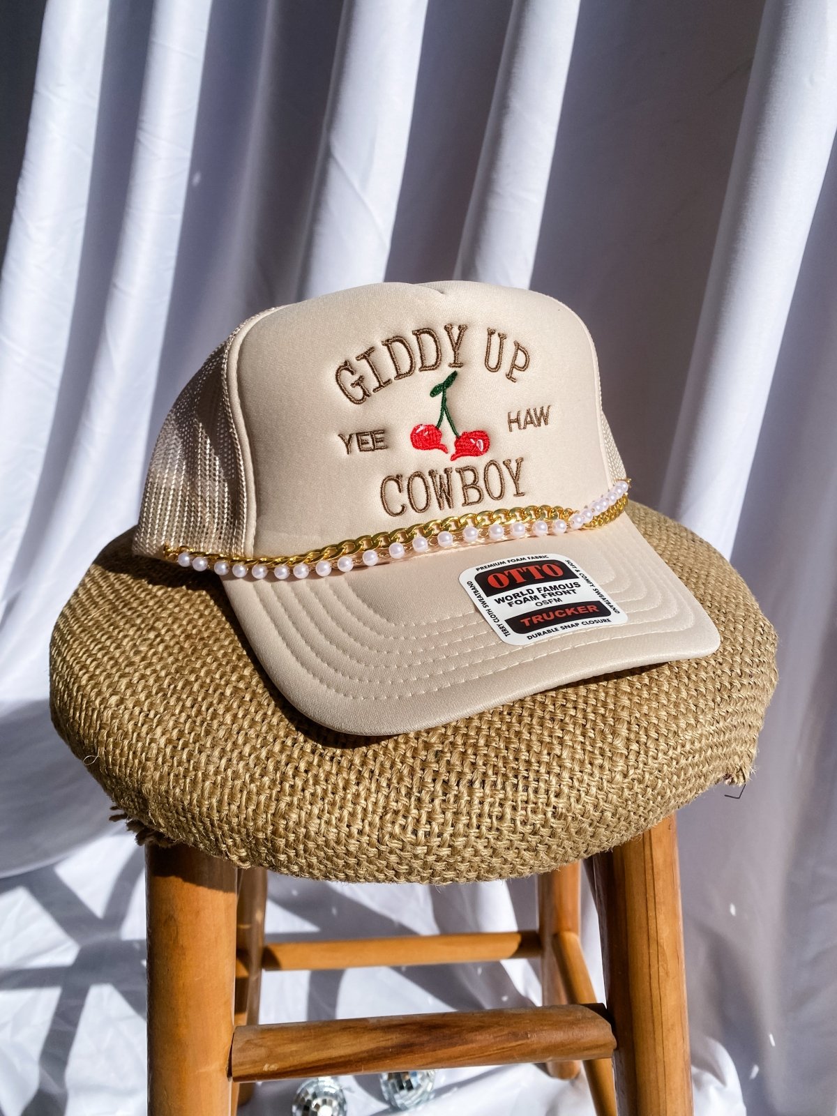 Coco & Rho Giddy Up Cowboy - Trucker Hat — main product shot