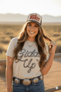 Wild Junkie Giddy Up Twisted Rope Graphic Tee — main product shot