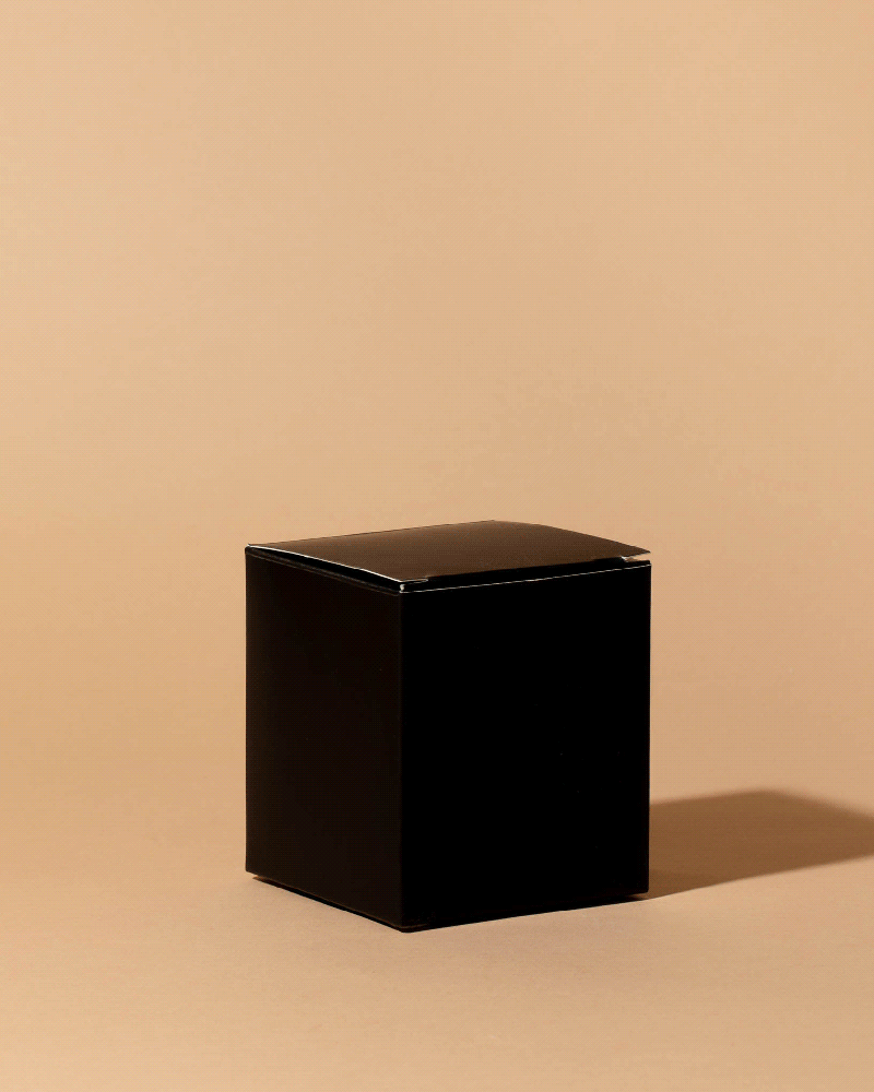 soft touch candle box - black – makesy®