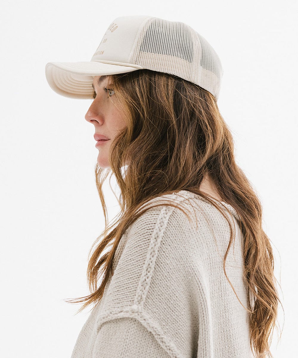 GIGI PIP Gigi Rodeo Trucker Hat — color detail