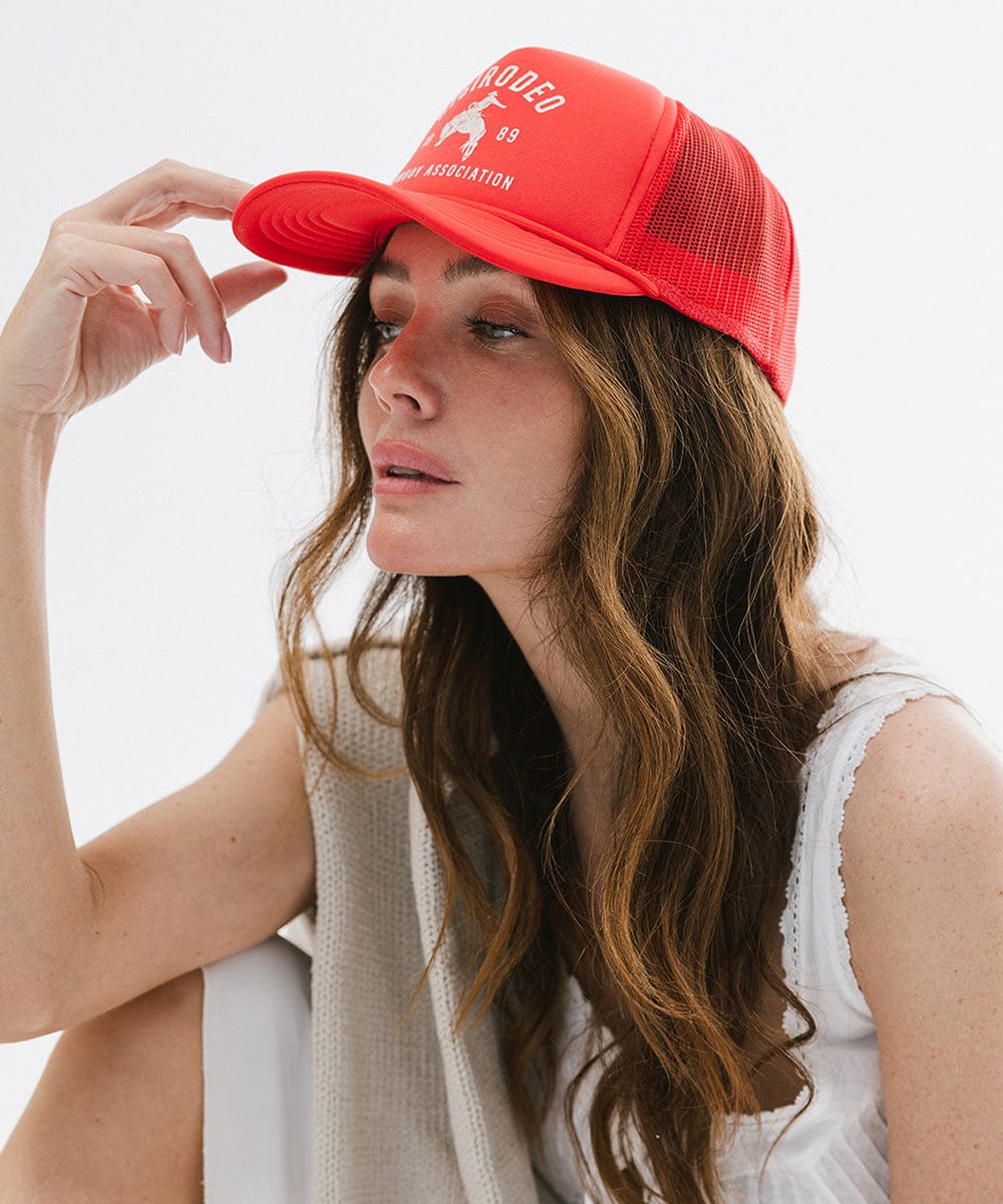 GIGI PIP Gigi Rodeo Trucker Hat — feature highlight