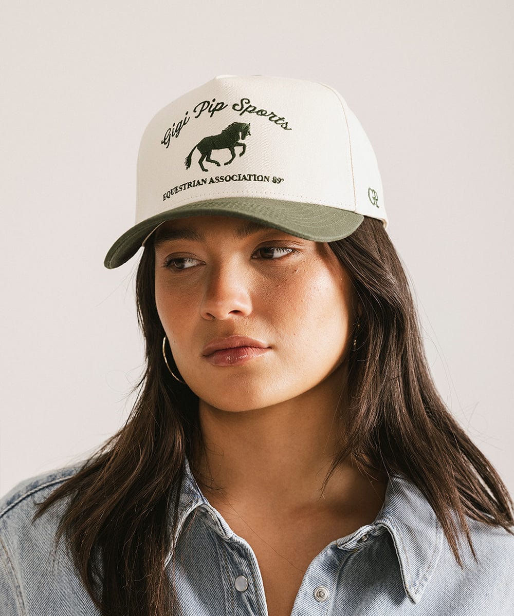 GIGI PIP Gigi Sports Vintage Trucker — fabric or material detail