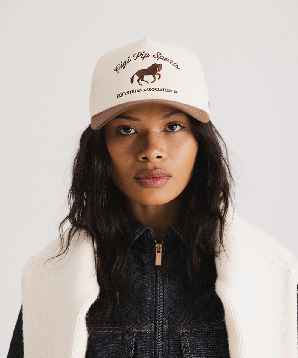 GIGI PIP Gigi Sports Vintage Trucker — construction detail