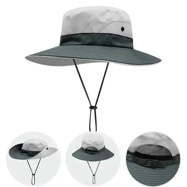 Girls' Ponytail UV Shield Sun Hat